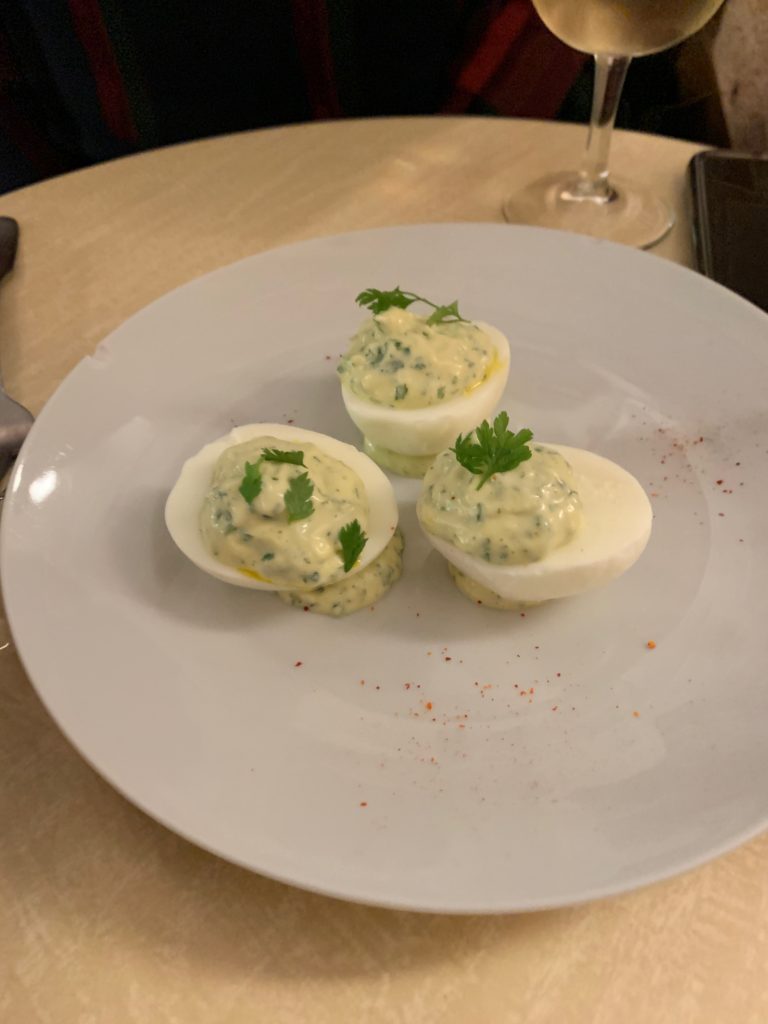 Tapas Paris eggs mayo
