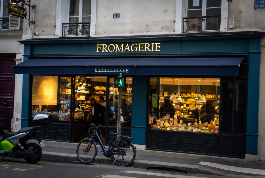 Cheese shops Paris Quatrehomme
