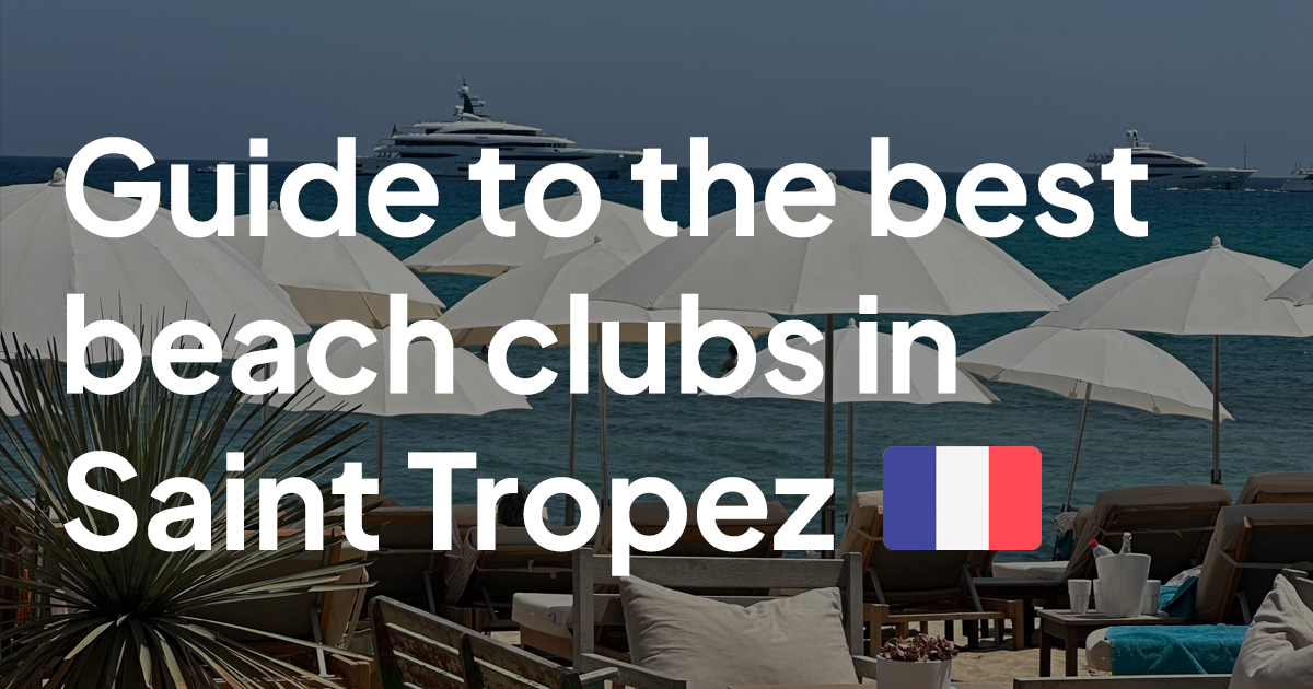 Who is Who in Saint Tropez: Indie Group, Pampelonne beach 2023