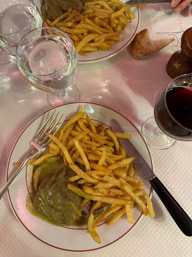 Best steak Paris entrecote