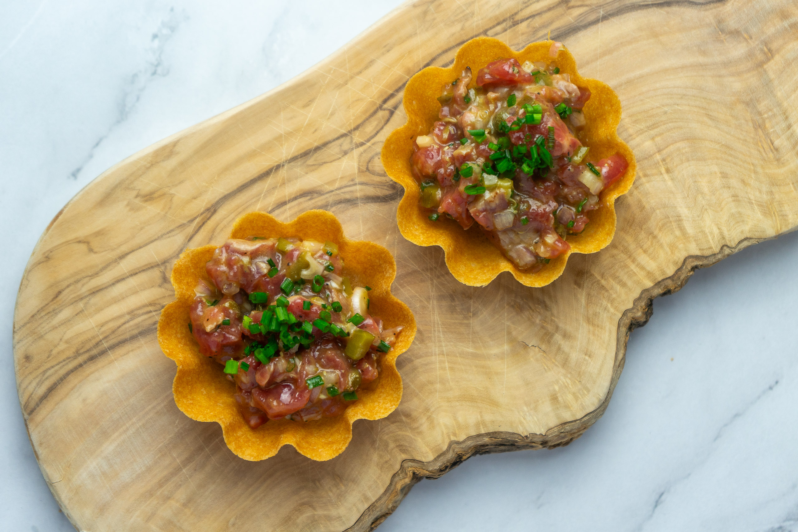 French Bistro Style Beef Tartare 