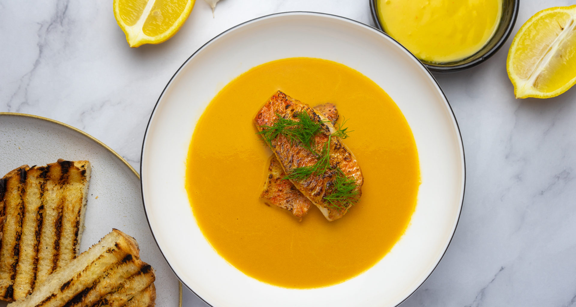 Red mullet soup