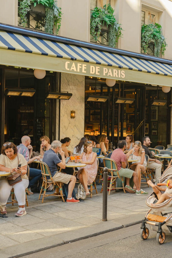 cafe de Paris rue de buci