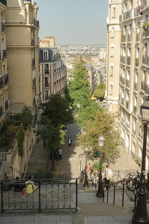 montmartre staircases