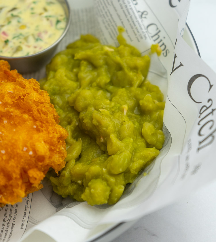 mushy peas for fish and chips