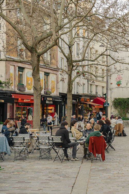 cafe parisian street