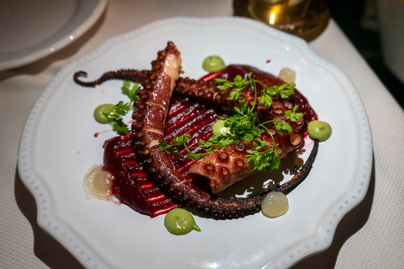 octopus main dish