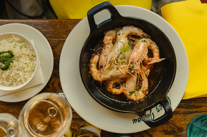 grilled shrimp Paris