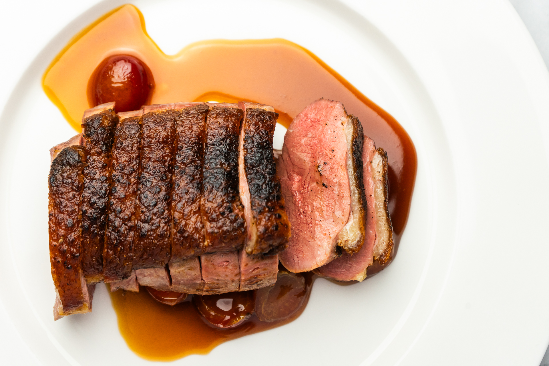 Roast Duck Breast with Cherry Sauce - Paris Eater