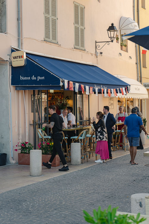 cafes Saint Tropez