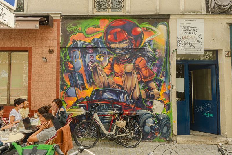 street art tour Paris