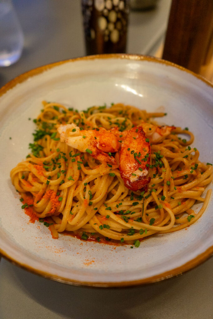 lobster linguine