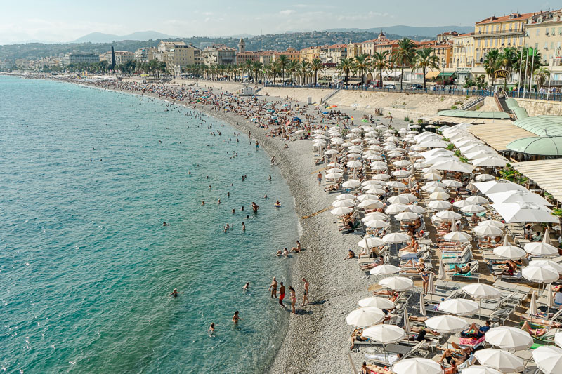 beach in nice