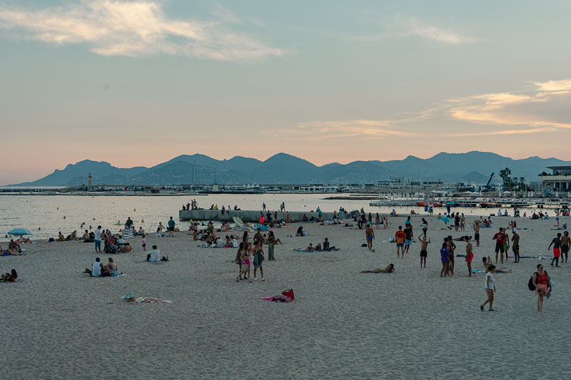 beach in cannes