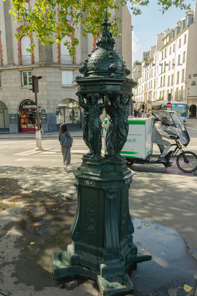 Wallace fountain Paris